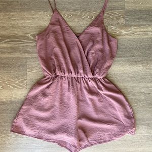 Mauve Romper